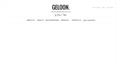 Desktop Screenshot of geloon.com