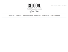 Tablet Screenshot of geloon.com